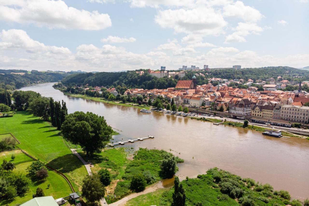 Elbpension & Ferienwohnung Saechsische Schweiz Pirna Buitenkant foto